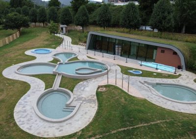 caldas de Concello de lugo paseo Rio Miño, Lugo